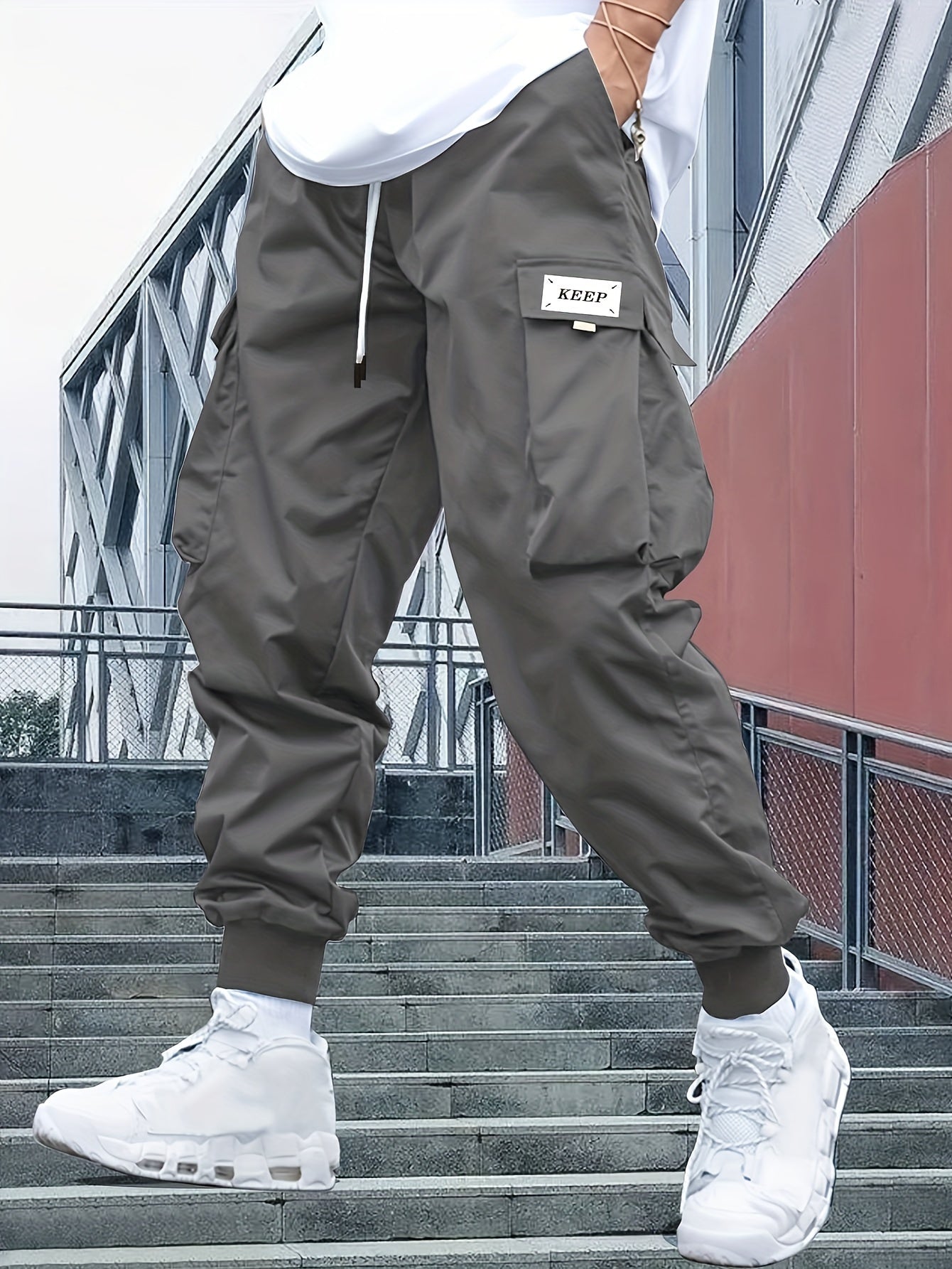 Aatos - Urban cargo jogger broek met zakken voor mannen