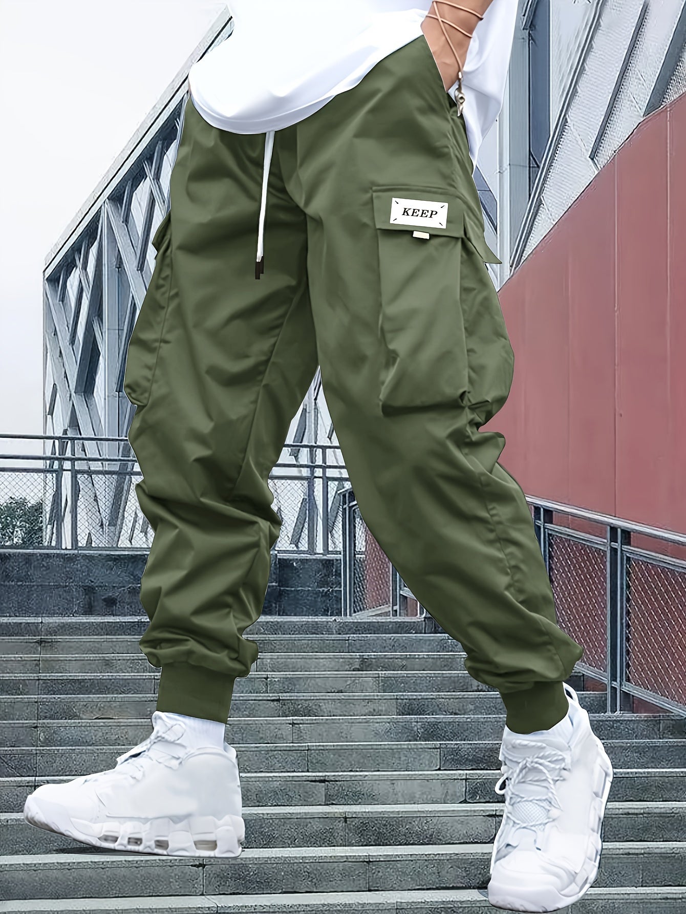 Aatos - Urban cargo jogger broek met zakken voor mannen