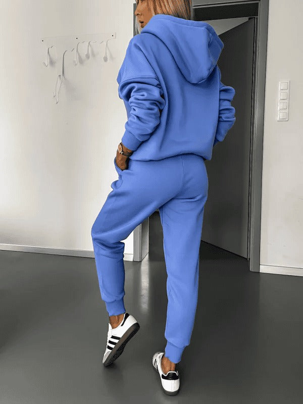 LoungeFit | Tweedelig lounge jogging pak hoodie dames
