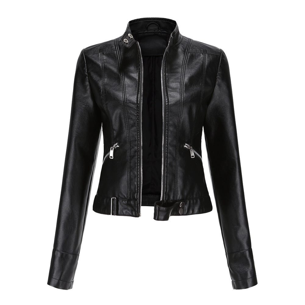 Selah - Faux leren Moto jas voor dames