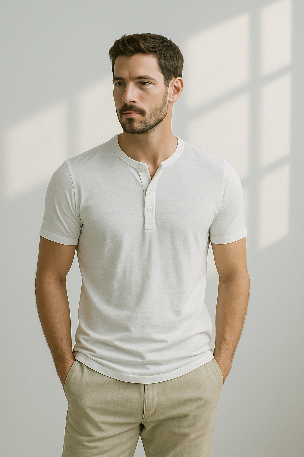 Bram | Casual t-shirt voor heren - lichtgewicht, relaxed fit
