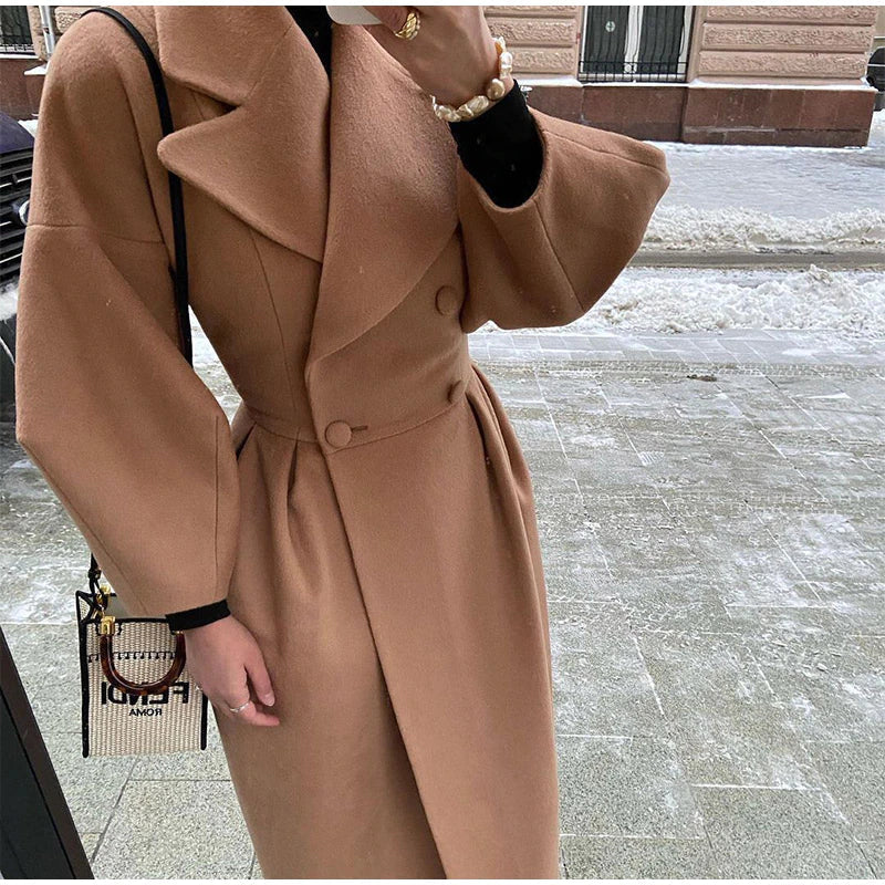 Ventura - Trenchcoat met dubbele riemen voor dames