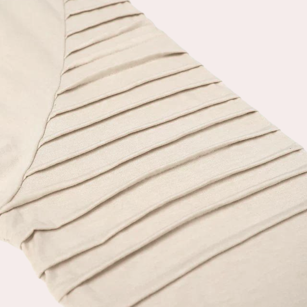 Horatius - Heren hoodie met vetersluiting en geribde mouwen