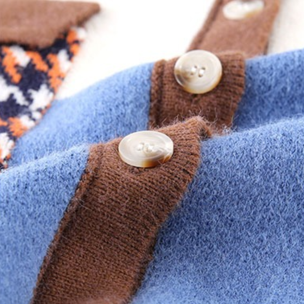 Stellar - Dames vest met blokkleuren