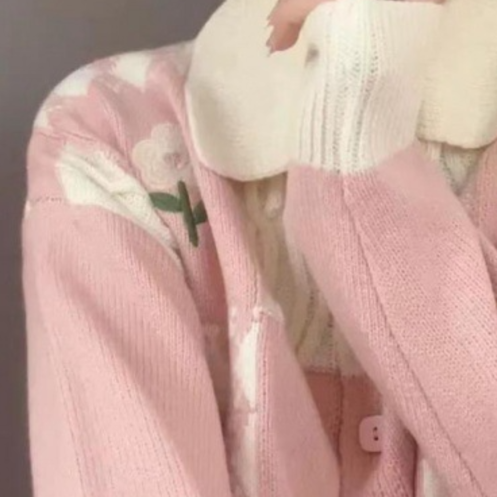 Zarina - Gebreid vest met patroon voor dames