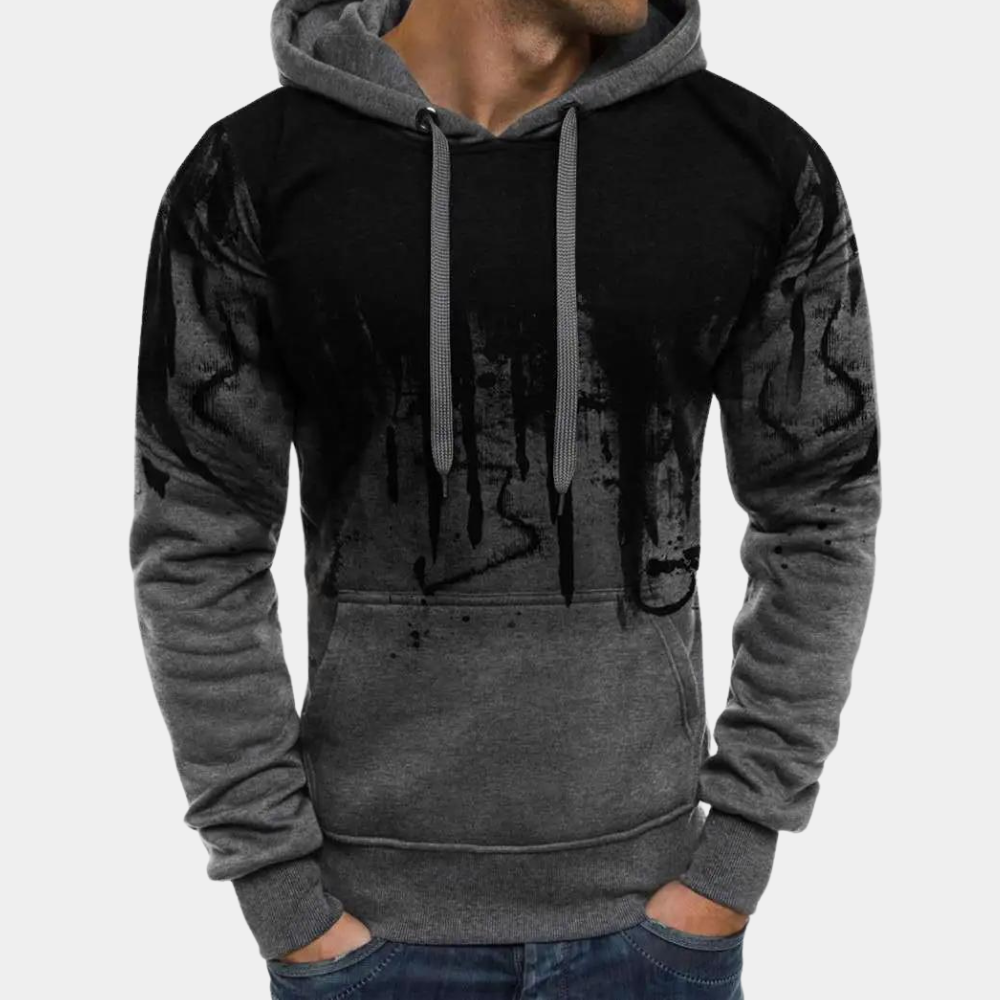 Zeo - Casual Sweatshirt met capuchon voor mannen