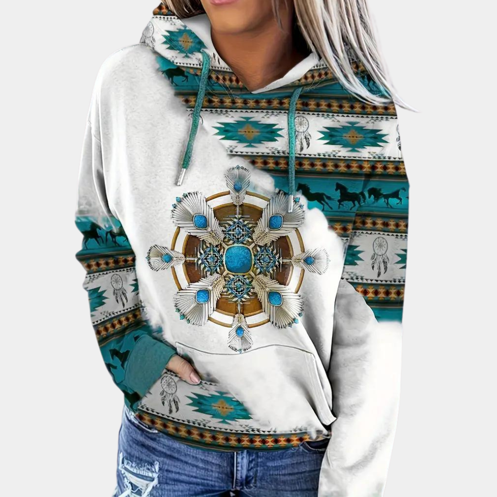 Meriam - Casual hoodie voor dames