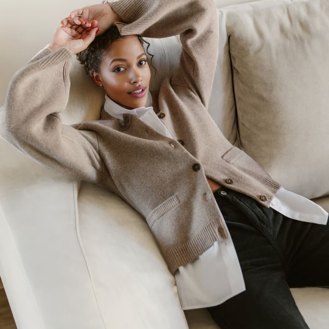 Marelle – Ultra-zachte cardigan met knopen