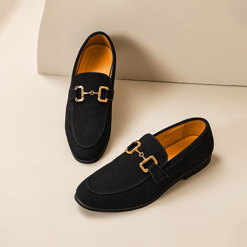 Niccolo - Loafers met metalen gesp voor heren