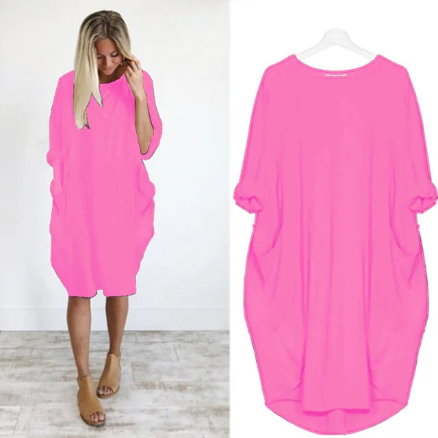 Janna - Luchtig oversized jurkje