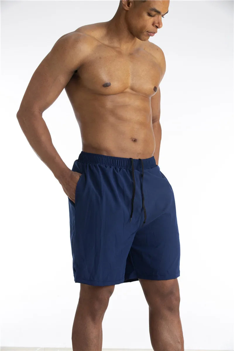 Giovanni - Sportshort voor heren met geïntegreerde legging en zijvak