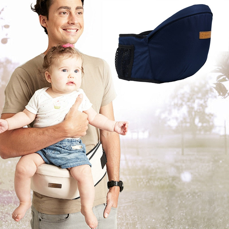 Ademend baby heupzitje drager