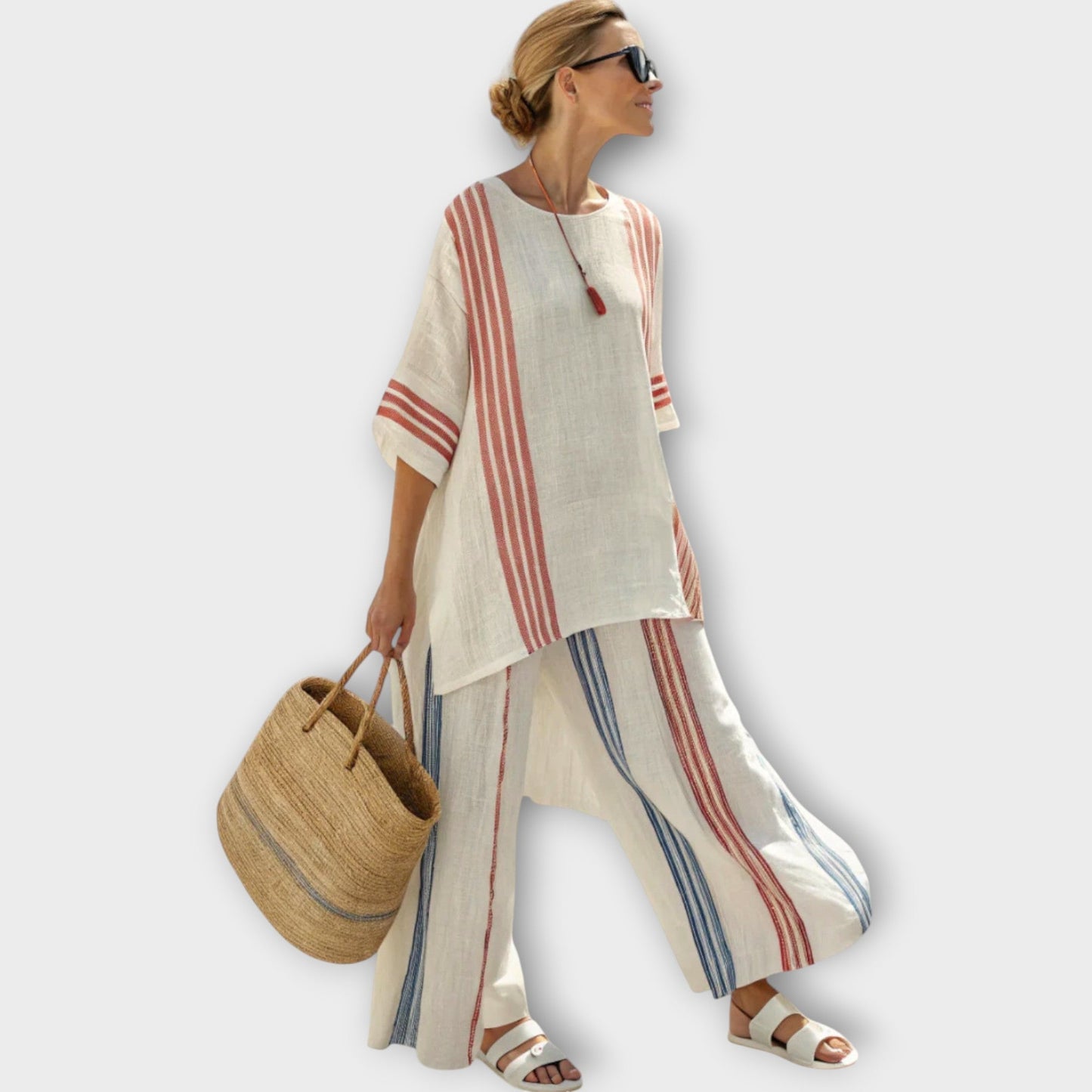Desire - Zomerse dames co-ord set met wijde broek