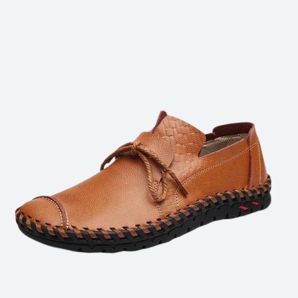 Gunnar | Handgenaaide veterschoen