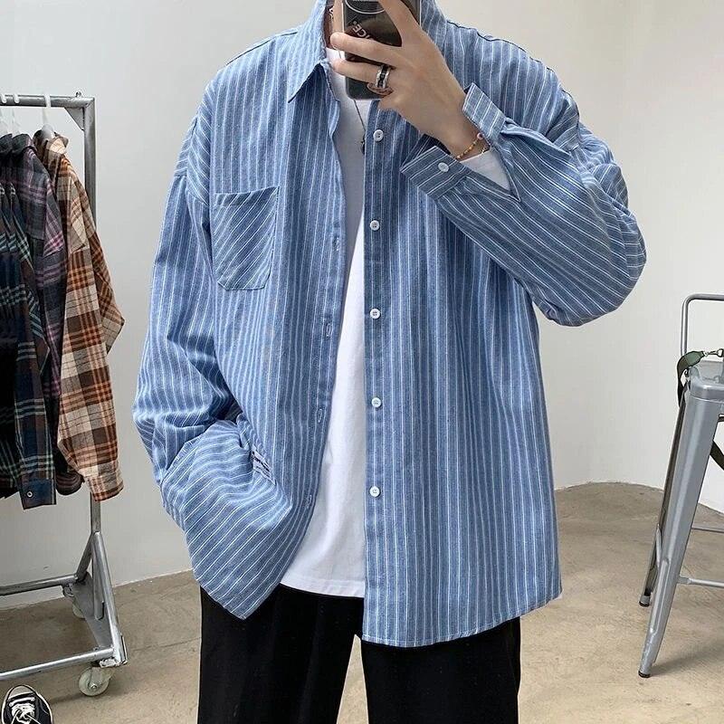 Cannes Striped Shirt - Old Money