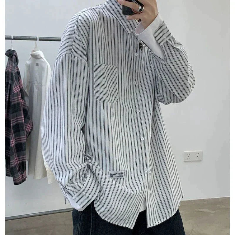 Cannes Striped Shirt - Old Money