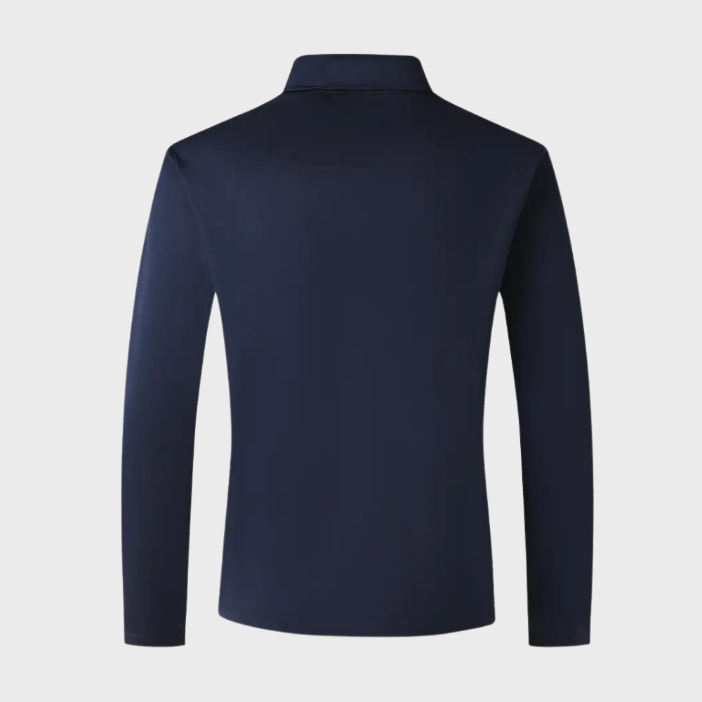 Jeroen | Heren longsleeve ruit details