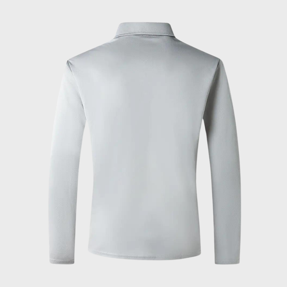 Jeroen | Heren longsleeve ruit details