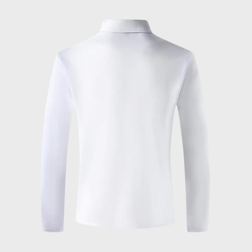 Jeroen | Heren longsleeve ruit details