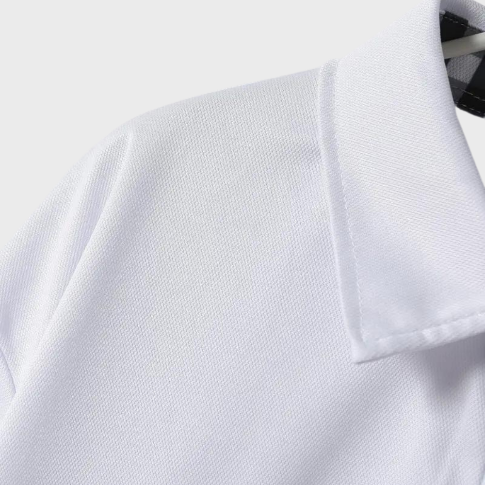 Jeroen | Heren longsleeve ruit details