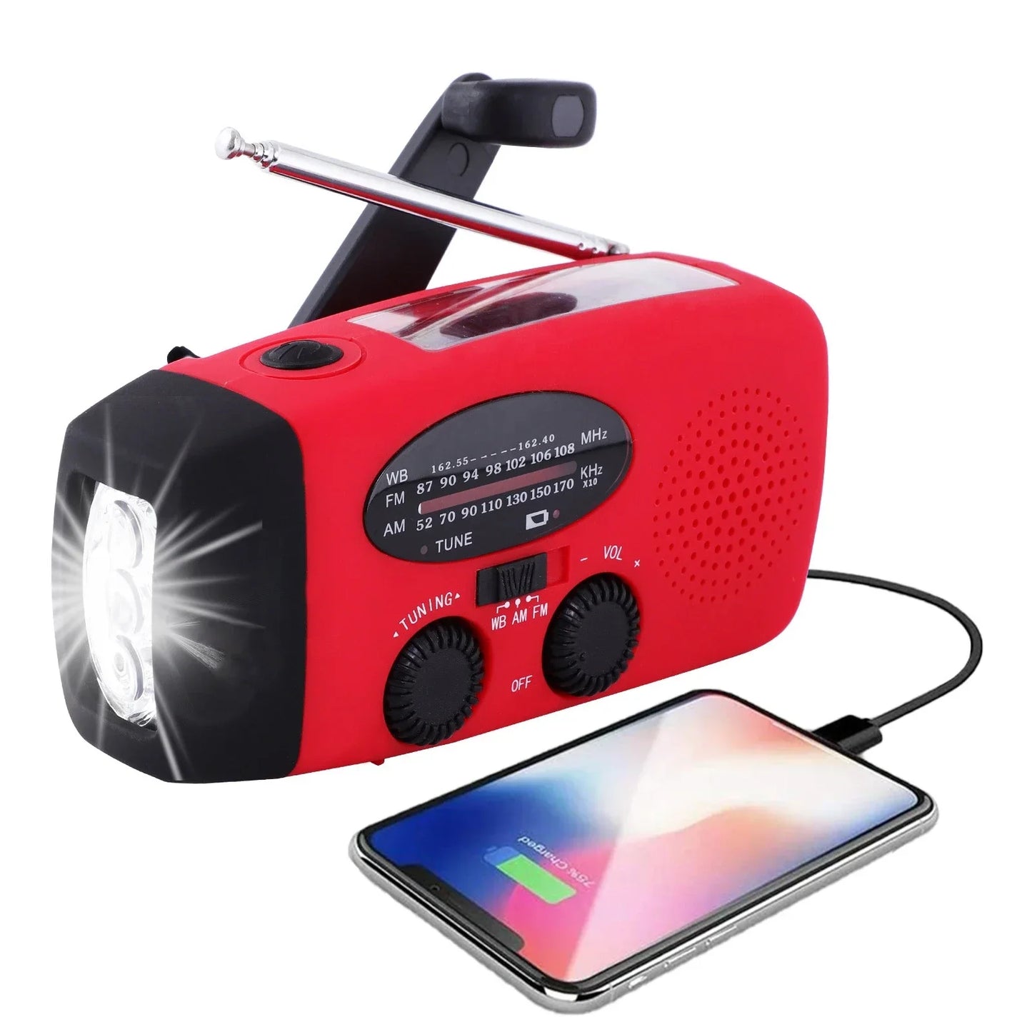 Multifunctionele Noodradio - Wees voorbereid