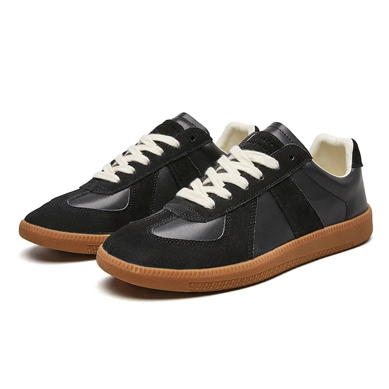 Francesco - Herensneaker met retro silhouet en sportieve afwerking