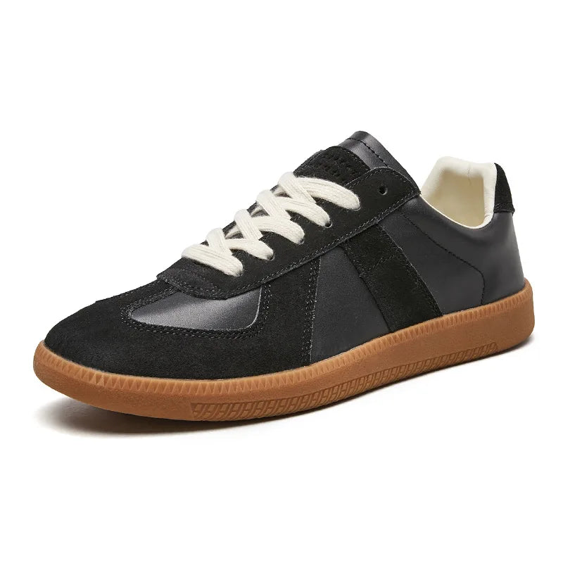 Francesco - Herensneaker met retro silhouet en sportieve afwerking
