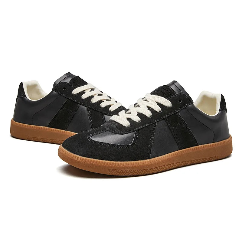 Francesco - Herensneaker met retro silhouet en sportieve afwerking