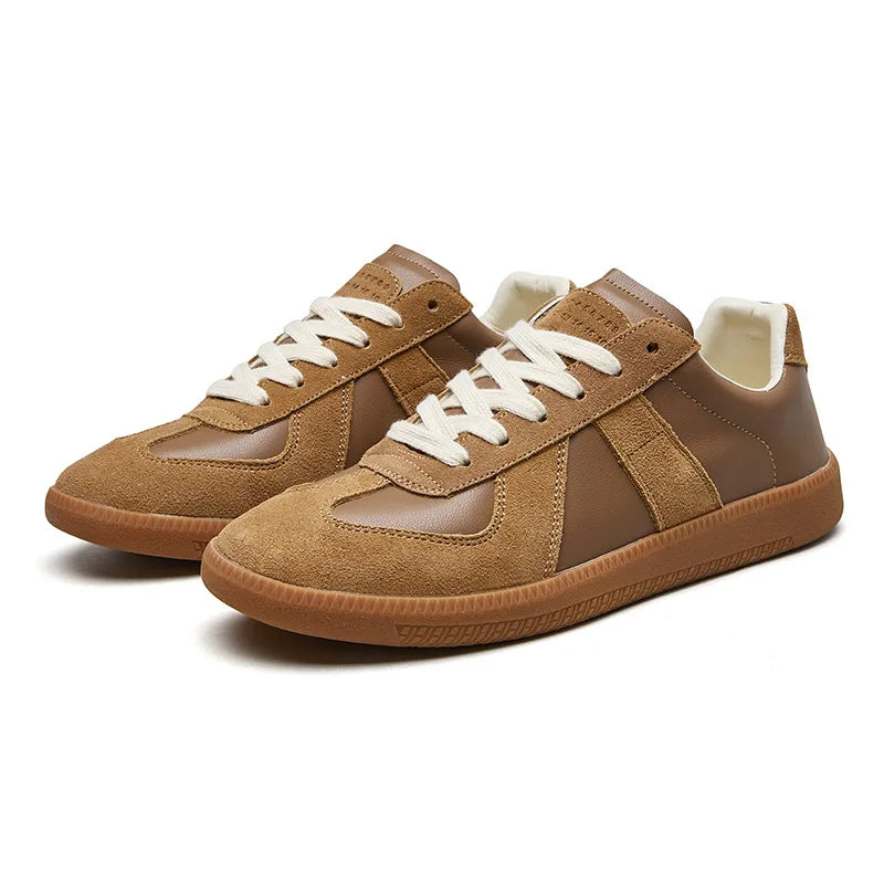 Francesco - Herensneaker met retro silhouet en sportieve afwerking