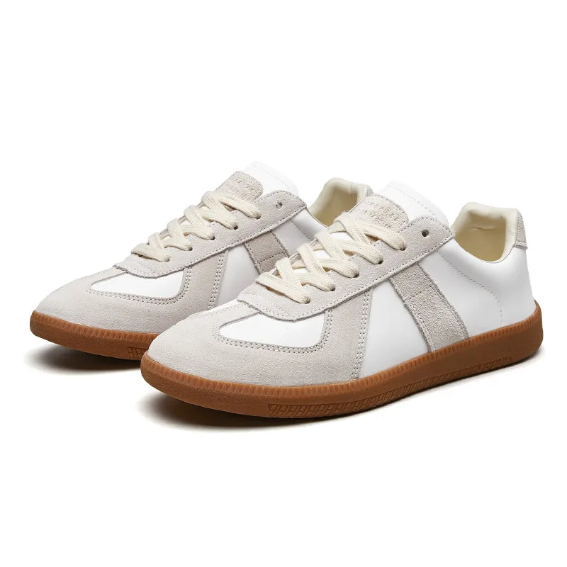 Francesco - Herensneaker met retro silhouet en sportieve afwerking