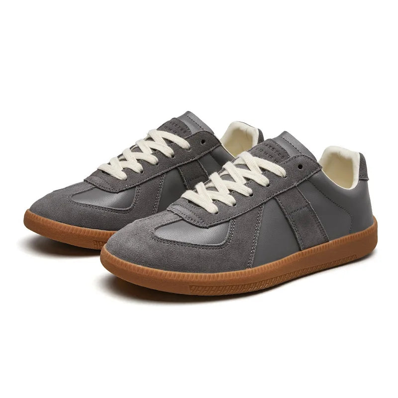 Francesco - Herensneaker met retro silhouet en sportieve afwerking