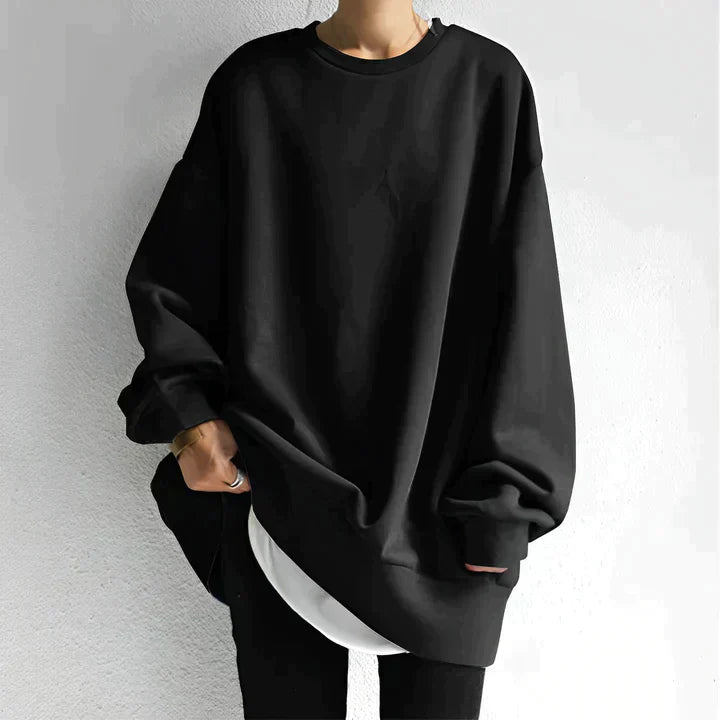 Loraine Lange oversized sweater trui voor dames Zivora