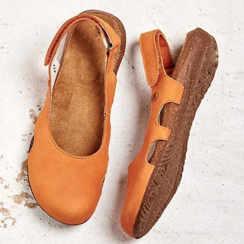 Alira - Dames slingback flats met gesloten neus