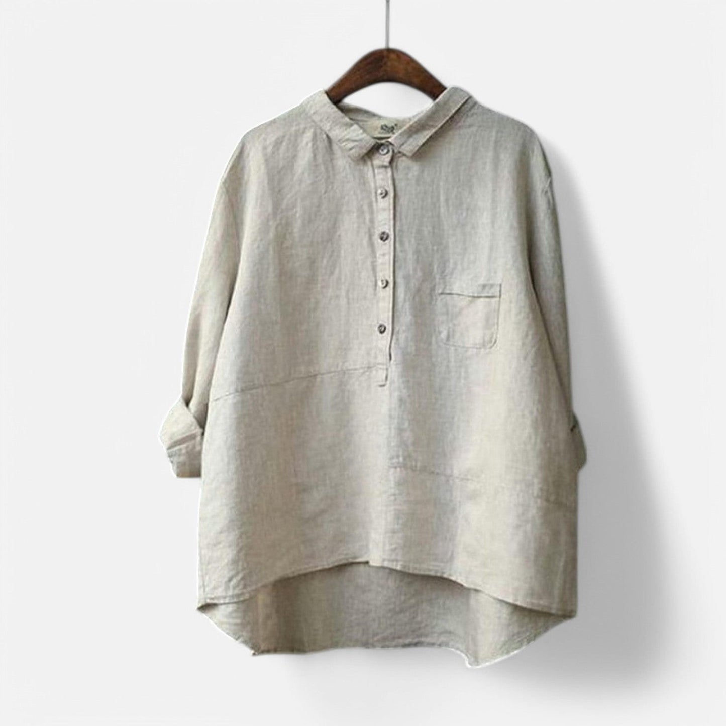 Maira - Oversized blouse met hondenprint voor dames