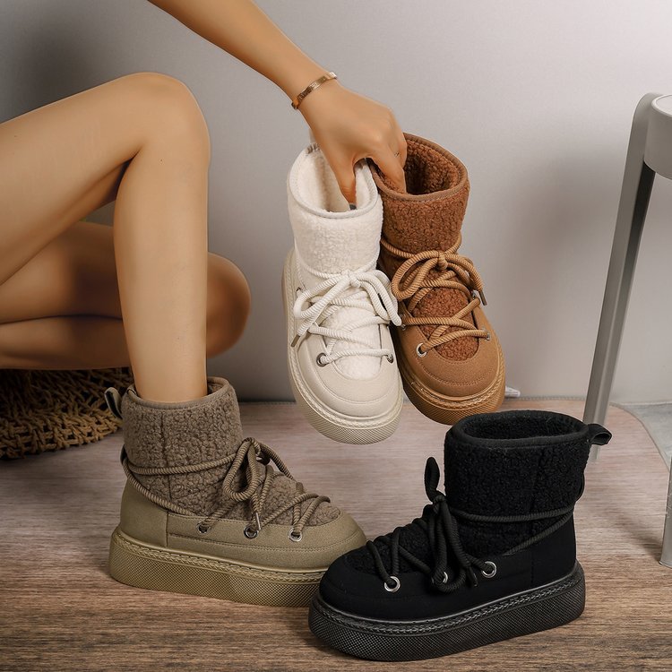 Sayda - Winterlaarzen met fleecevoering voor dames