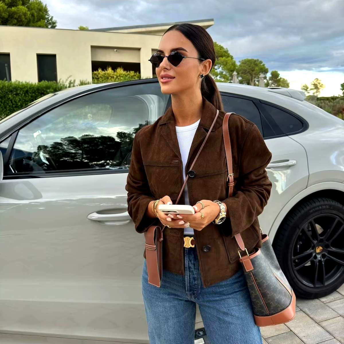 Basila - Suède Luxe jas voor dames