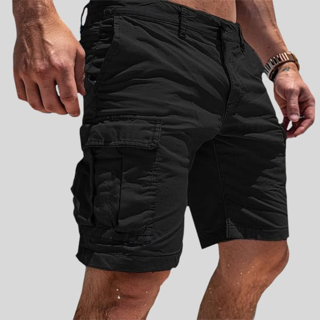 Domenico - Heren cargo short met relaxte pasvorm