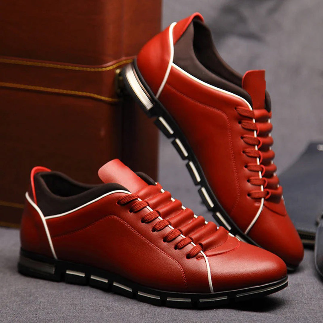 Niek | Retro sneakers '90 leder