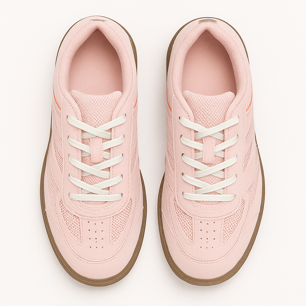 Solea Vintage - Dames retro sneaker met sportieve zool