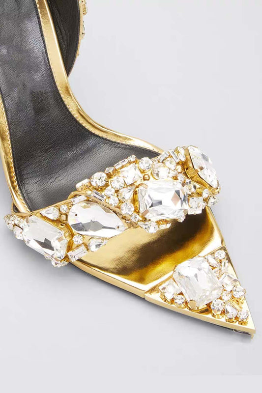 Safara - Vrouwen naaldhakken met bergkristallen