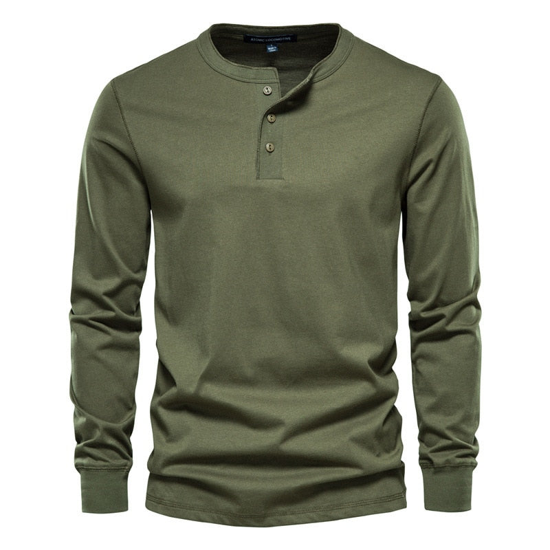 Laird - Casual longsleeve ronde hals