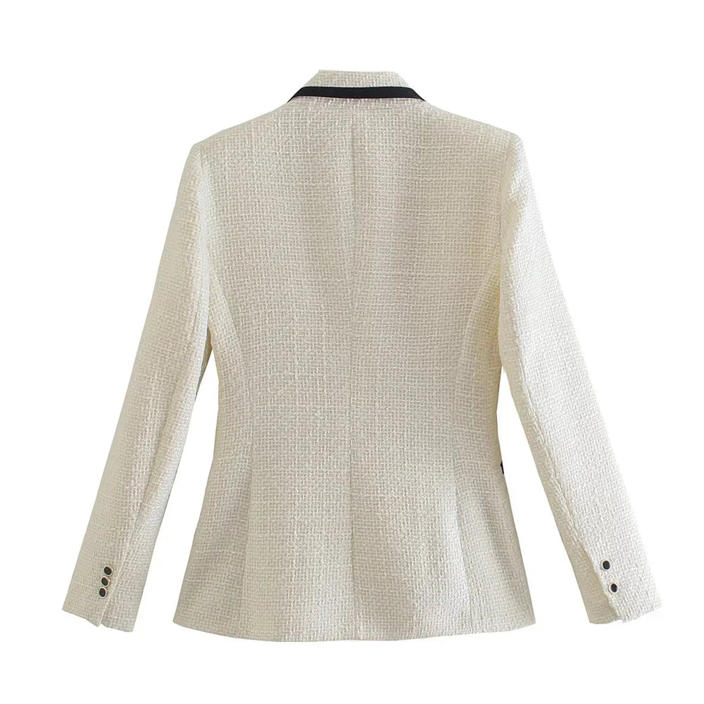 Laria - Damesblazer met chique dubbele rij