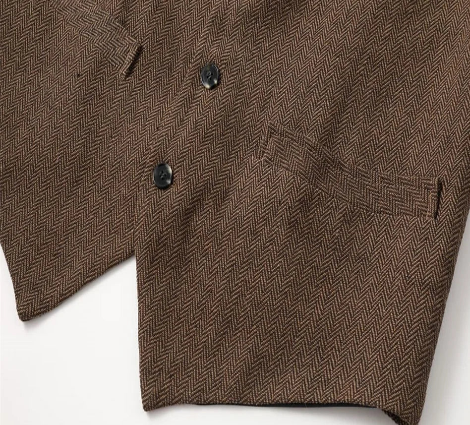 Daniel – Klassiek herenvest met vintage uitstraling