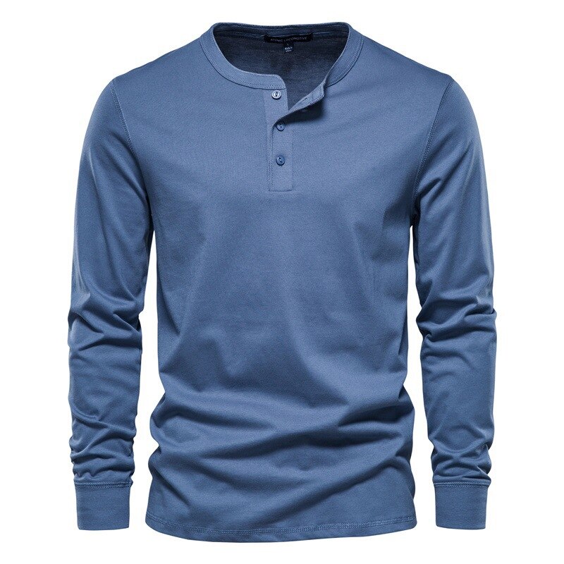 Laird - Casual longsleeve ronde hals