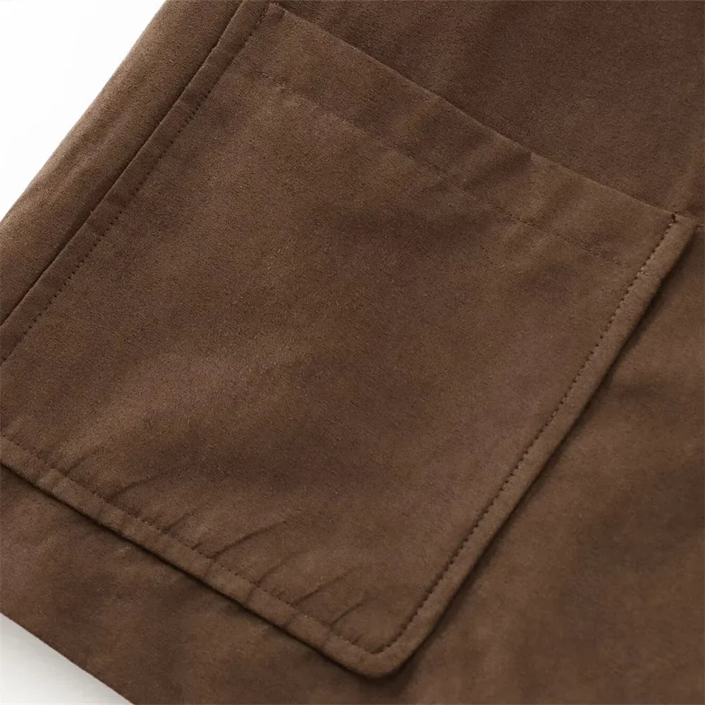 Basila - Suède Luxe jas voor dames