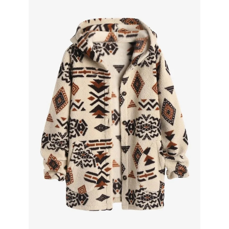 Mithi - Vintage dames hoodie met 2 voorzakken