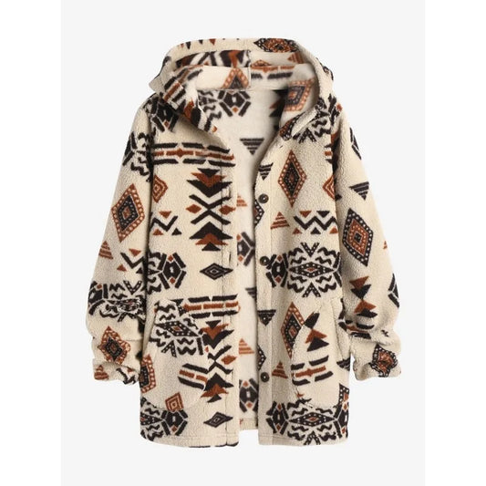 Mithi - Vintage dames hoodie met 2 voorzakken