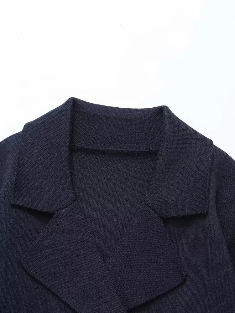 Lamera - Oversized britse blazer voor dames