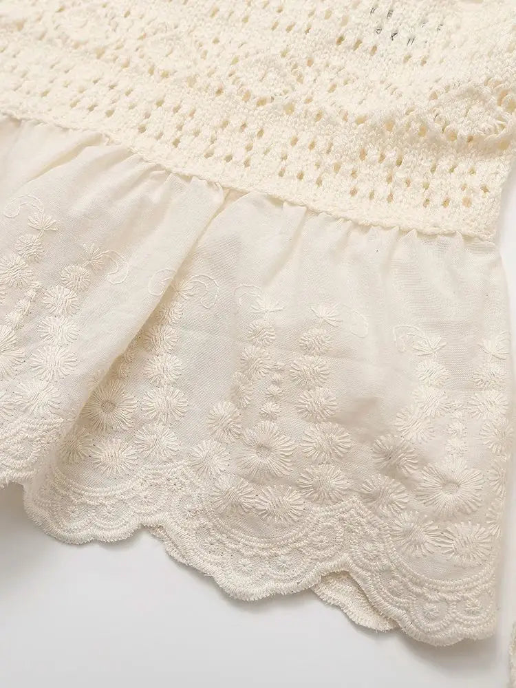 Lettie - Dames retro gebreide trui