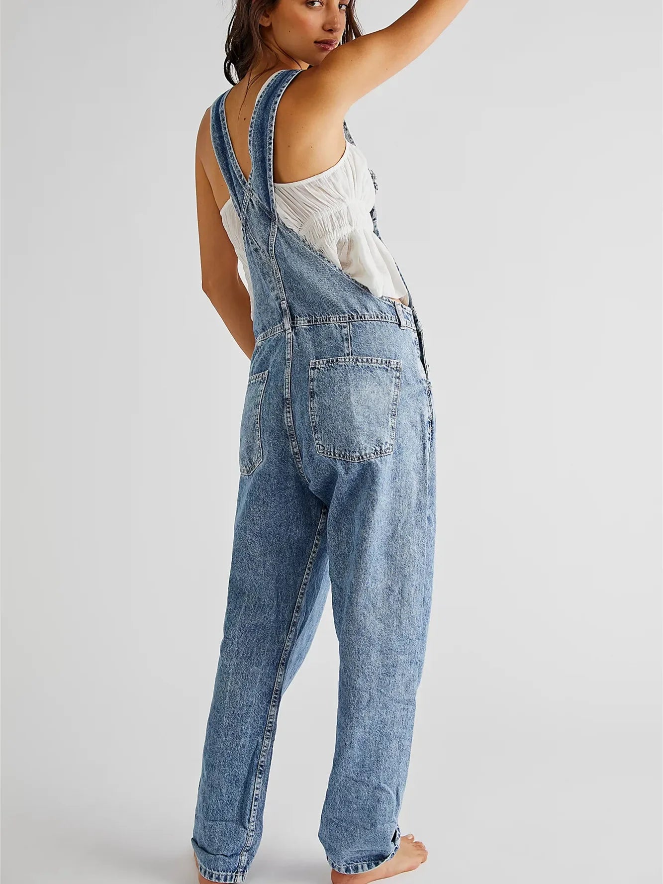Laize – Relaxed dames tuinbroek met rechte pijpen